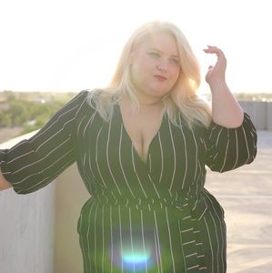 Dresses - Striped Jumpsuit Dresses - Striped Jumpsuit